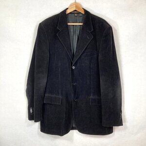 Zara Mens Corduroy Sports Coat Preppy Academia Wedding Old Money Classic 42